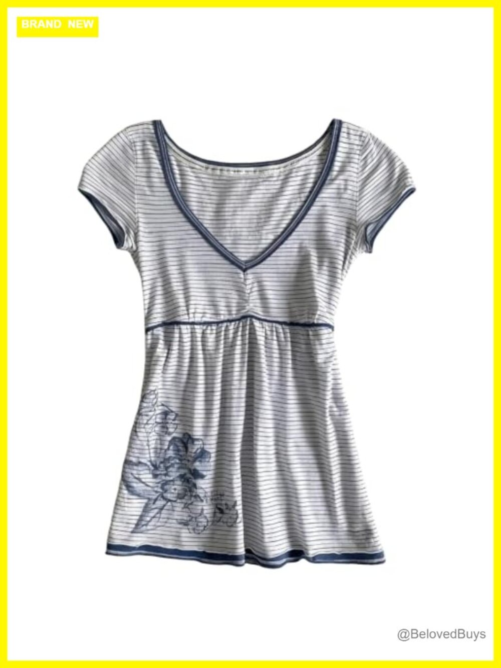 Y2K Babydoll Peplum Blouse Lace Trim Short Sleeve Coquette Top